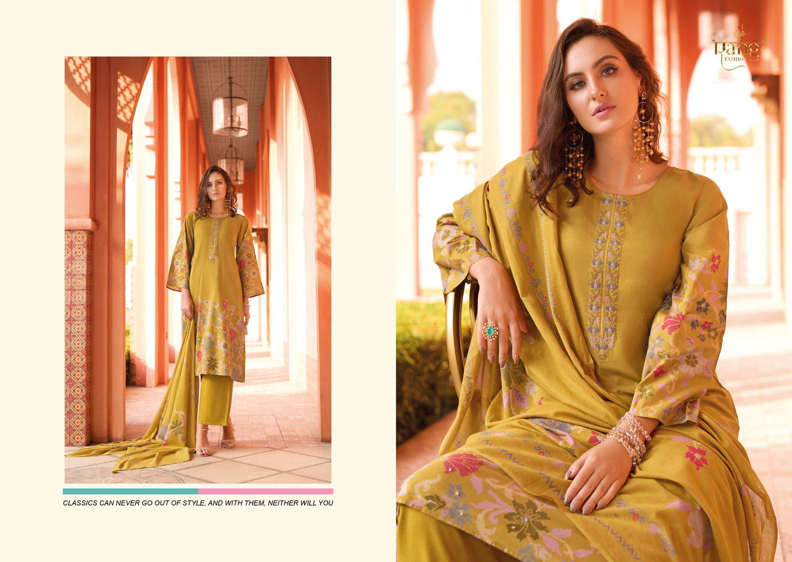 Freesia By Rang Swiss Lawn Cambric Salwar Kameez Wholesalers In Delhi